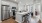 bright kitchen with island and stools
