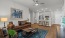 large living room open to kitchen